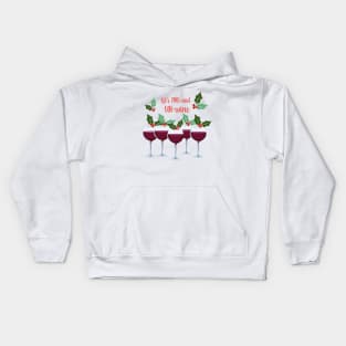 Chill and un-Wine Kids Hoodie